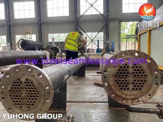 Conchiglia e scambiatore di calore per tubi ASME Sezione VIII Divisione 1 U Stamp Certificato