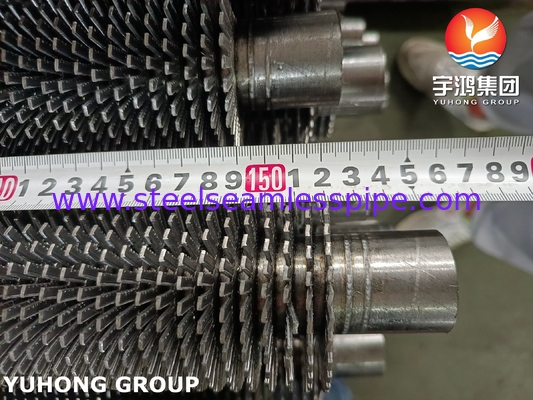 ASME SA192 / ASTM A192 Tubo a pinna serrata per il trasferimento di calore