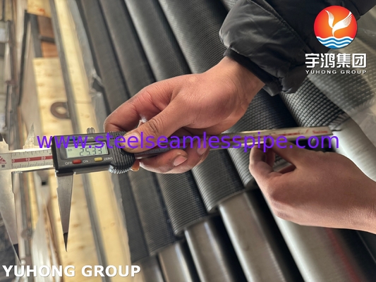 ASTM A335 P11 HFW tubo serrato tipo a pinne per sistema di recupero del calore HRSG