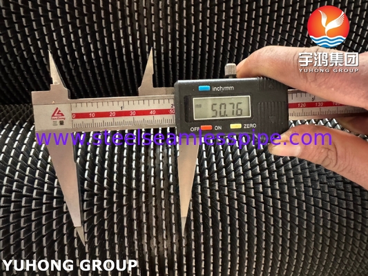 ASTM A335 P11 HFW tubo serrato tipo a pinne per sistema di recupero del calore HRSG