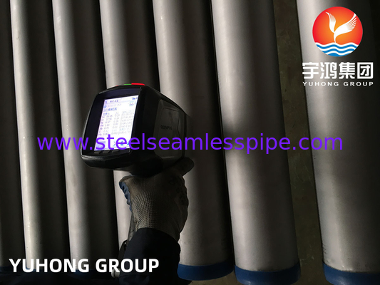 ASTM A312 / ASME SA312 TP347H Tubo senza cuciture in acciaio inossidabile per caldaie industria chimica