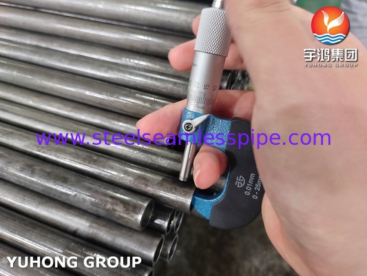ASTM A179 / ASME SA179 Tubo senza cuciture Tubo di caldaia in acciaio carbonio per scambiatori di calore, condensatori