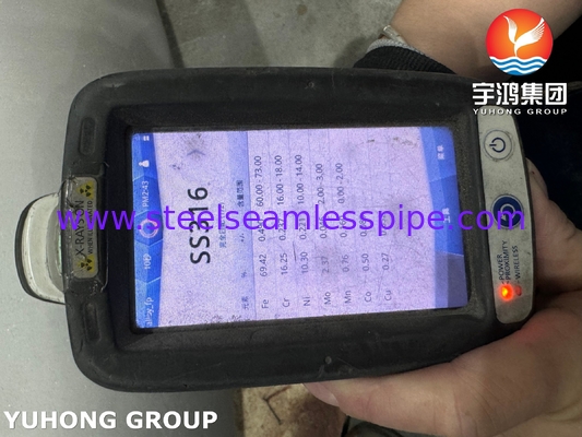 ASTM A403 / ASME SA403 WP316 / WP316L Acciaio inossidabile senza saldatura senza saldatura con montatura a 90 gradi gomito B16.9