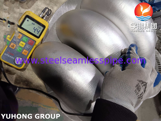 ASTM A403 WP321-S180 Deg Elbow per ridurre la caduta di pressione del sistema
