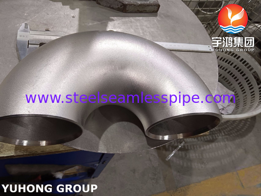 ASTM A403 WP321-S180 Deg Elbow per ridurre la caduta di pressione del sistema