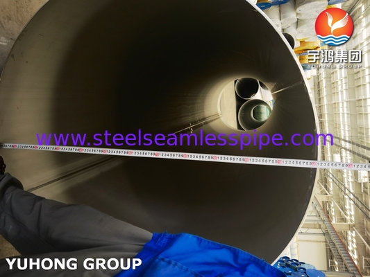 ASTM A358 / ASME SA358 TP316L Tubo saldato in acciaio inossidabile, inossidato e ricottato per gas di petrolio chimico