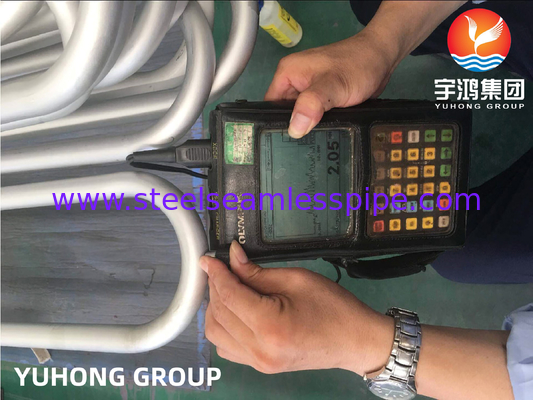 Inconel 625 Nickel Alloy Seamless Tube ASTM B444 UNS NO8825 For Heat Exchanger