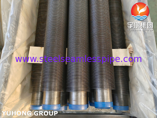 High Frequency Welded Finned Tube ASTM A106 Gr B For Power Station Boilers