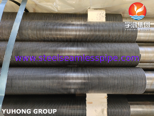 High Frequency Welded Finned Tube ASTM A106 Gr B For Power Station Boilers