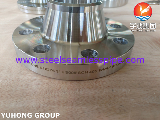 ASTM B462 Hastelloy C276 Nickel Alloy UNS N10276 Weld Neck Flange WNRF