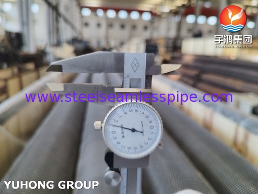 ASTM A312 TP347H Stainless Steel HFW Serrated Fin Tube For Power Plant