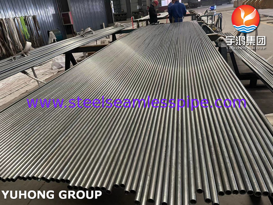ASTM A268 TP405 Ferritic And Martensitic Stainless Steel Seamless Tube For Heat Treatment Equipment