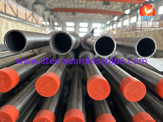 ASME SA213 T22 Alloy Steel HFW Serrated Finned Tubes For Refineries Projects