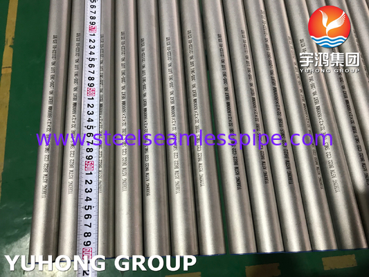 Nickel Alloy Seamless Tube ASTM B622 Hastelloy C22 UNS N06022 For Reactors Vessels