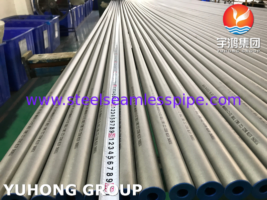 Nickel Alloy Seamless Tube ASTM B622 Hastelloy C22 UNS N06022 For Reactors Vessels