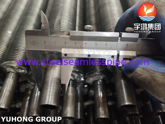 ASTM A179 G-Type Embedded Fin Tube Aluminium 1010 for Gas-to-Gas and Gas-to-Liquid