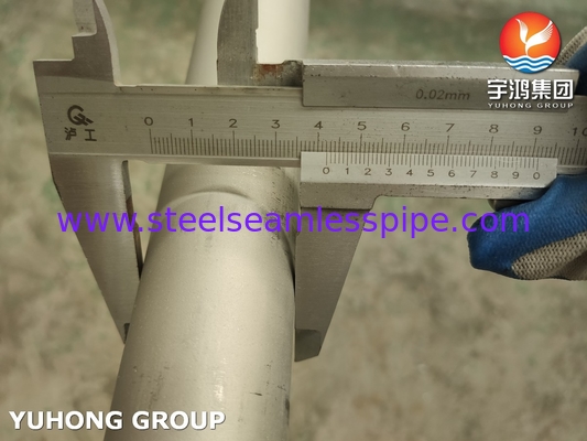 EN10216-5 D2/T1 1.4404 316L Low Carbon Stainless Steel Seamless Tube