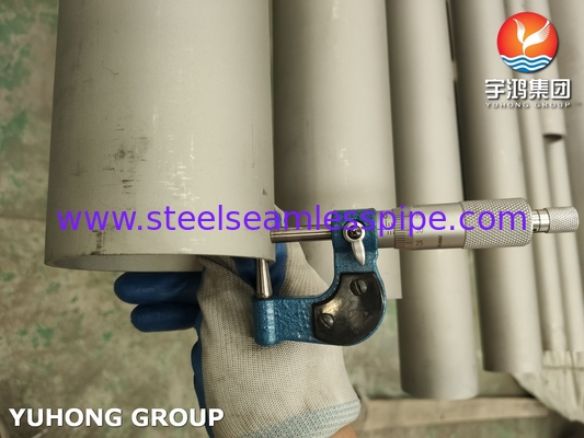 EN10216-5 D2/T1 1.4404 316L Low Carbon Stainless Steel Seamless Tube
