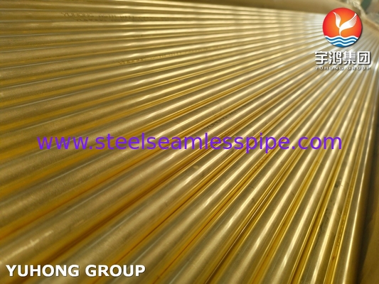 ASTM B111 / ASME SB-111 C44300 Tubo in lega di rame per resistenza alla corrosione industriale