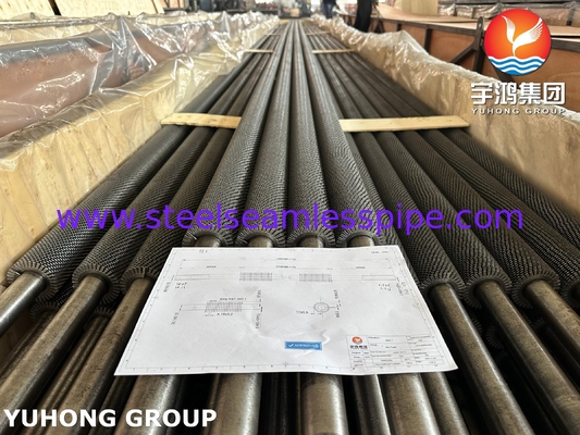ASTM A213 T11 Tubo senza cuciture in acciaio legato HFW Tubo a pinne dentate per petrolio e raffinerie