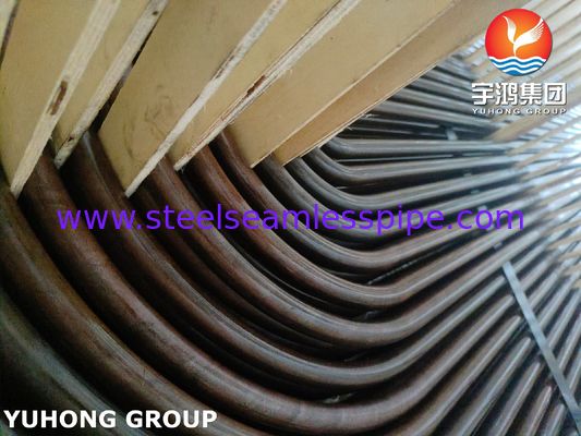 ASME SA179 ASTMA179 Tubi per scambiatori di calore e condensatori senza saldatura U Bend in acciaio a basso tenore di carbonio trafilato a freddo