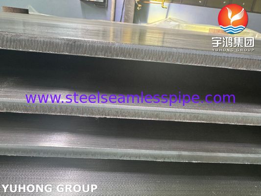 Piastra rivestita da esplosivo ASME SA516 Gr.70 Rivestimento in acciaio al carbonio ASME SB127 Monel 400