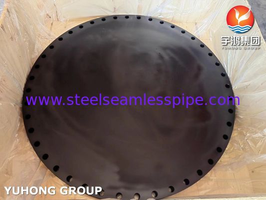 Flangia a saldare a collo in acciaio al carbonio ASTM A105 - B16.47 Serie B, Classe 300/600, Attacco per tubi