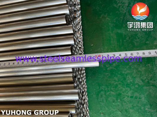 ASTM A249 TP316L Tubo saldato in acciaio inossidabile Ricotto brillante