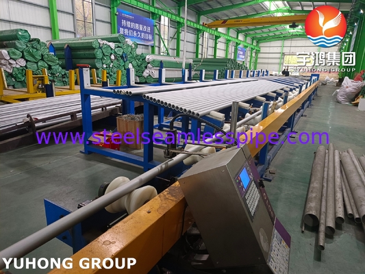 B407 N08810 Incoloy 800H Nickel Alloy Steel Seamless Tube End Type Plain End Per Superheater E Forno