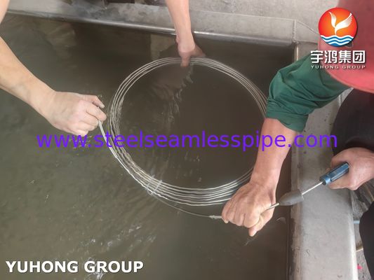 Tubo a spirale in acciaio inossidabile austenitico ASTM A269 TP316L per servizio generale