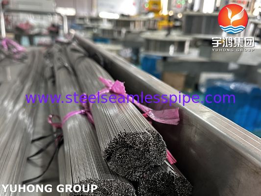 Tubo ipodermico in acciaio inossidabile ad alta precisione per iniezioni mediche ISO9626 SUS304