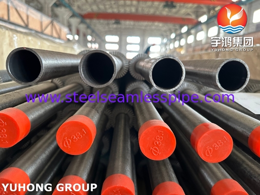 ASTM A213/ ASME SA213 T22 Tubo alettato HFW scanalato Due porte possono essere a U per generatore di vapore a recupero di calore