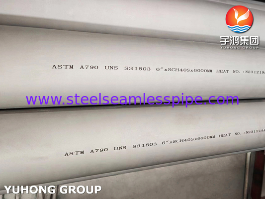 ASTM A790 / ASME SA790 S31803 Tubo duplex in acciaio inossidabile