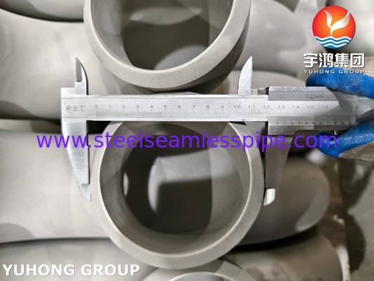 Raccordo in acciaio inossidabile ASTM A403 / ASME SA403 WP321H senza saldatura, gomito a 180° B16.9