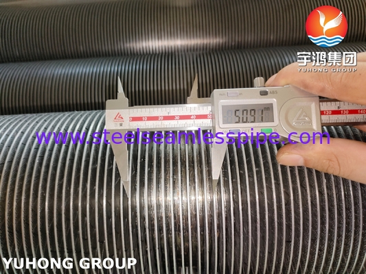 ASTM A335 P9 Tubo a pinne a spirale per apparecchiature di trasferimento di calore