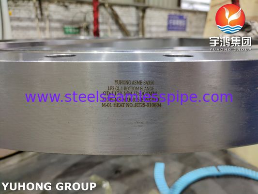 ASME SA350 LF2 CL1 Parti per scambiatori di calore Flange superiore del corpo Flange inferiore