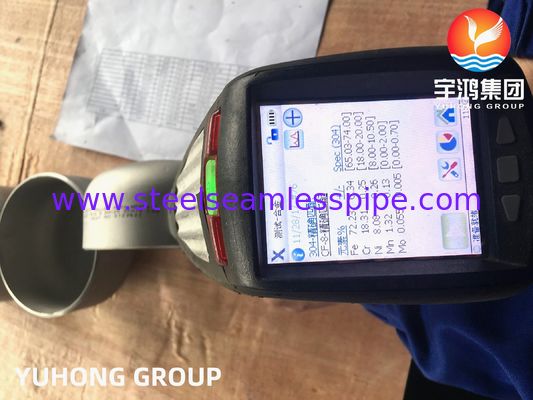 A403 WP304 / WP304L Cappuccio in acciaio inossidabile, accessori per saldature a coda B16.9, per la fabbricazione di vasi a pressione