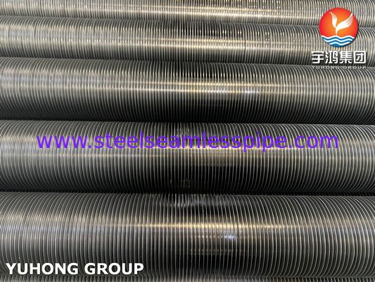 ASTM A106 GR.B tubo senza cuciture in acciaio al carbonio tubo a pinna solida per forno