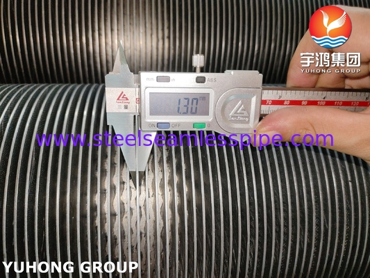 ASTM A376 TP347H solido Spiral High Frequency weld HFW Fin Tube con 11Cr