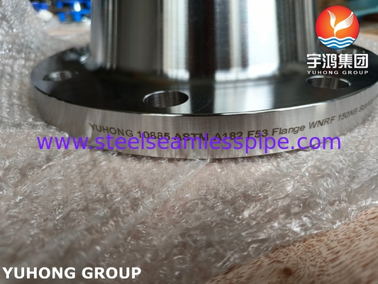 ASTM A182 F53 WNRF Flange classe 150-2500 Collegamento di tubi ad alta pressione