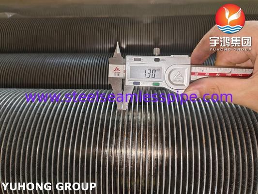 Tubo senza saldatura in acciaio legato, ASME SA335 P9, Tubo alettato pieno, Per sistema HRSG