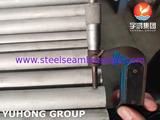 ASTM A789 UNS S31803 1.4462 Tubo in acciaio inossidabile duplex senza saldatura e saldatura
