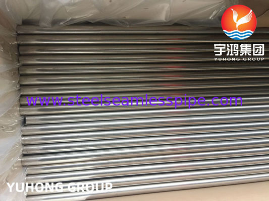 Tubi a condensazione senza cuciture di rame e lega di rame ASME SB111 ASTM B111 C10200 C44300 C61400 C71500