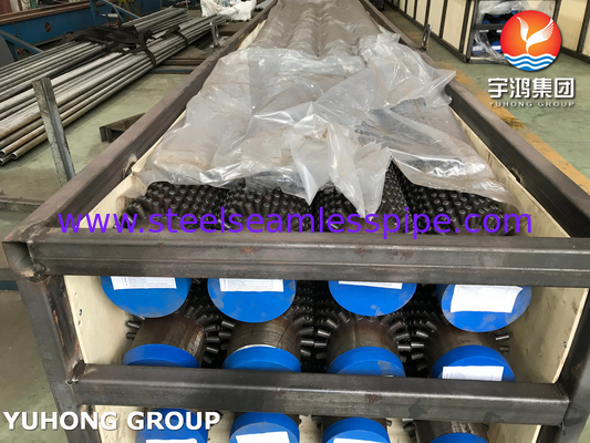 ASTM A213 T9 Tubo a pinna con stucco in acciaio legato per forno