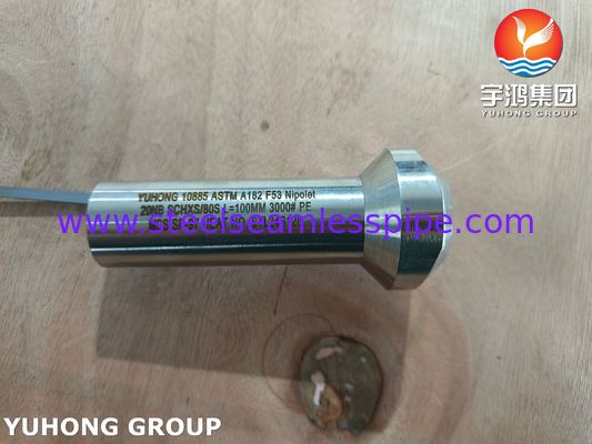 RACCORDI FORGIATI IN ACCIAIO INOSSIDABILE NIPOLET F53 3000# MSS SP-97 B16.11