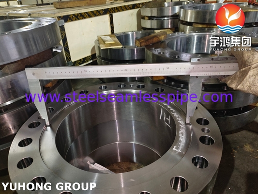 Coperchio canale in acciaio legato lato flangia SA336 F11 CL2