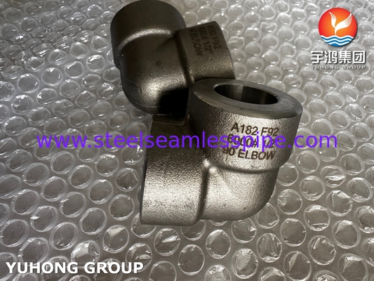 ASTM A182 F92 Acciaio legato forgiato 90Deg gomito B16.11 2' Sch5-XXS