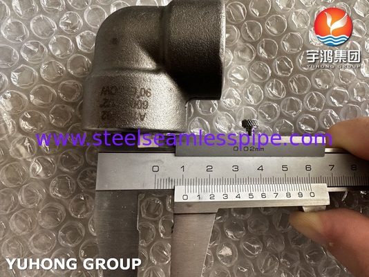 ASTM A182 F92 Acciaio legato forgiato 90Deg gomito B16.11 2' Sch5-XXS