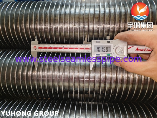 ASTM A335 P22 HFW Tubo alettato scanalato 11-13Cr per scambiatori di calore