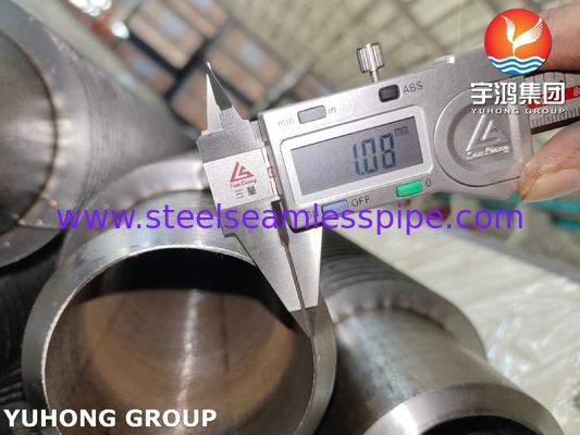 ASTM A335 P22 HFW Tubo alettato scanalato 11-13Cr per scambiatori di calore